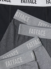 Fekete - FATFACE 10 Sima Boxeralsó párok - 3/ 3 kép