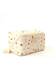 The Flat Lay Co. Marshmallow Open Flat Box Makeup Bag - Image 2 of 5