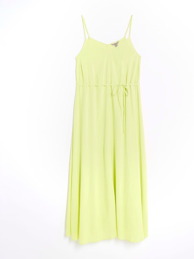 River Island Green Strappy Trapeze Dress - Image 5 of 5 River Island Green Strappy Trapeze Dress - Image 5 of 5