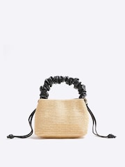 River Island Brown Rouched Cross-Body Bag - Image 3 of 6