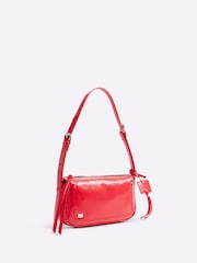 River Island Red Side Straps Shoulder Bag - Image 3 of 6