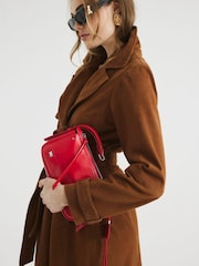 River Island Red Side Straps Shoulder Bag - Image 6 of 6