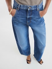 River Island Blue Balloon Jeans - Image 3 of 4
