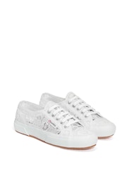 Superga 2750 MACRAME Canvas White Trainers - Image 2 of 5