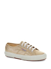 Superga 2750 Lamew Canvas White Trainers - Image 1 of 4