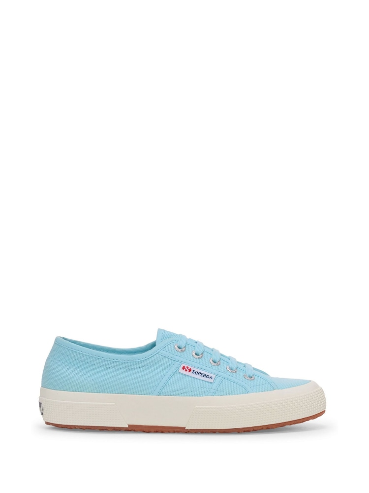 Superga 2750 Cotu Classic Canvas Sky Blue Trainers - Image 1 of 5
