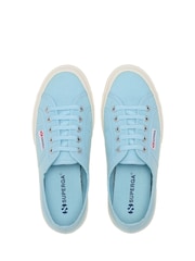 Superga 2750 Cotu Classic Canvas Sky Blue Trainers - Image 4 of 5
