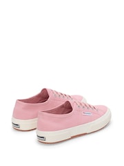 Superga 2750 Cotu Classic Canvas Trainers in Pink/Lilac - Image 3 of 5