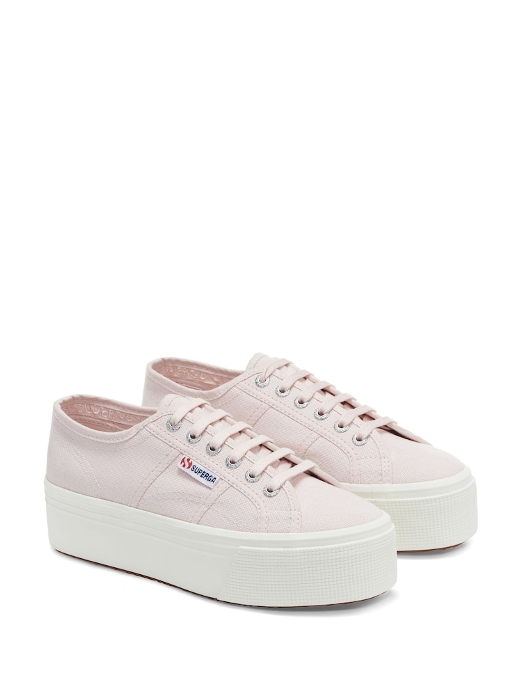Superga 2790 Cotw Linea Up and Down Canvas White Trainers - Image 2 of 5 Superga 2790 Cotw Linea Up and Down Canvas White Trainers - Image 2 of 5
