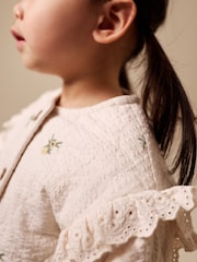 Cream - Jachetă matlasată brodată (3mths-7yrs) - Imaginea 5 din 9