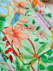 Bright Floral Printed Quilted Jacket (3mths-7yrs) - Image 10 of 10