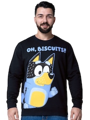 Character Blue Mens Sweatshirt - Image 6 of 9