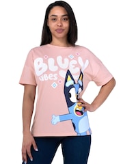 Character Pink Vibes Short Sleeve 100% Cotton T-Shirt - Image 2 of 8