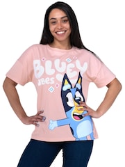 Character Pink Vibes Short Sleeve 100% Cotton T-Shirt - Image 3 of 8