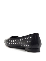 Off The Hook Dollis Leather Studded Ballerina Flats - Slika 6 iz 6