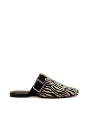 Off The Hook Brompton Leather Buckle Clog Shoes - Image 6 of 10