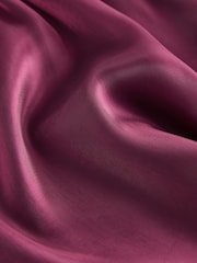 Wine Organza Volume Long Sleeve Blouse - Image 2 of 3