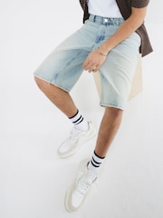 River Island Denim Jorts Shorts - Slika 1 iz 4