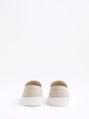 River Island Suede Wedge Cupsole Loafers - Slika 4 iz 6