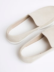 River Island Suede Wedge Cupsole Loafers - Slika 5 iz 6