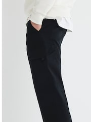 River Island Black Cargo Trousers - Image 12 of 13