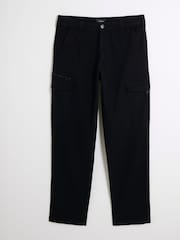 River Island Black Cargo Trousers - Image 7 of 13