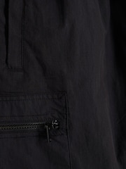 River Island Black Nylon Cargo Shorts - Image 6 of 6