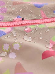 Multi 3D Dino Waterproof Printed Puddlesuit (6mths-7yrs) - Image 8 of 8