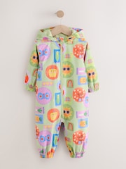 Verde cu personaj - Costum impermeabil cu imprimeu (6ms-7yrs) - Imaginea 1 din 8