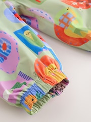 Verde cu personaj - Costum impermeabil cu imprimeu (6ms-7yrs) - Imaginea 7 din 8