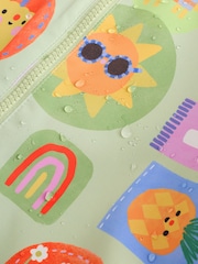 Verde cu personaj - Costum impermeabil cu imprimeu (6ms-7yrs) - Imaginea 8 din 8