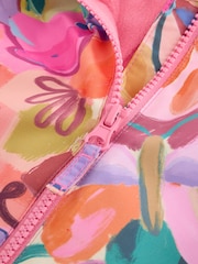 Bright Floral Waterproof Printed Puddlesuit (6mths-7yrs) - Image 6 of 7