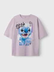 Name It Purple Stitch Short Sleeve T-Shirt - Image 1 of 2
