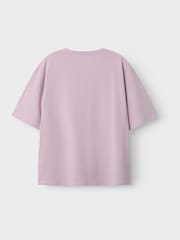 Name It Purple Stitch Short Sleeve T-Shirt - Image 2 of 2
