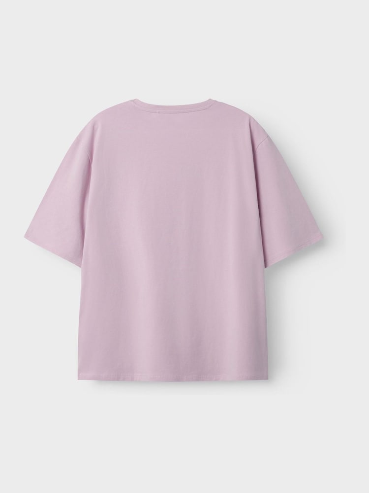 Name It Purple Stitch Short Sleeve T-Shirt - Image 2 of 2