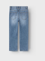 Name It Blue Straight Leg Jeans - Image 4 of 5