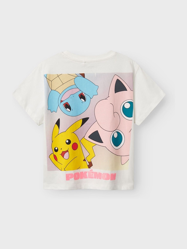 Name It White Pokemon Short Sleeve T-Shirt - Image 4 of 4