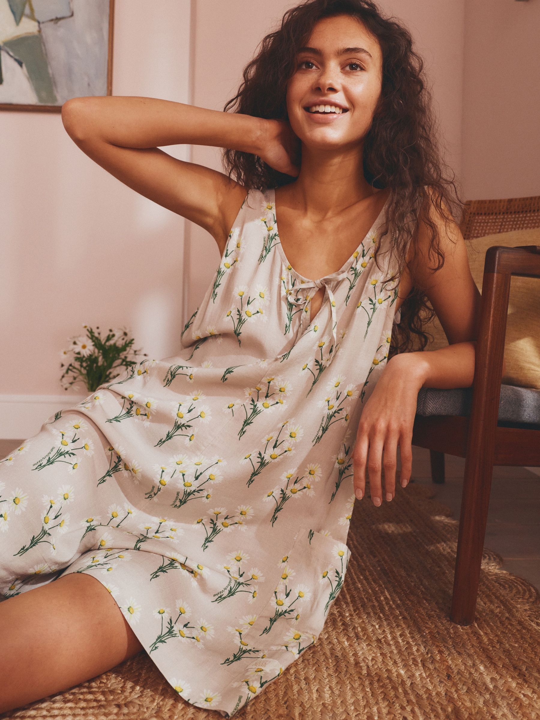 Buy Bath & Body Works Neutral Daisies Romper with Linen from Next USA