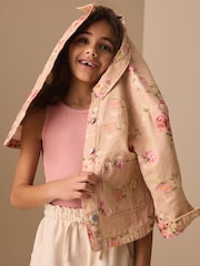 Blumen - Denim-Shacket (3–16J .) - Bild 4 von 5