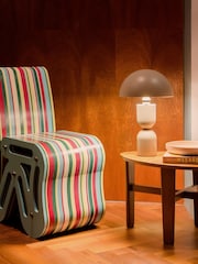 Houseof. Sand Grey Mushroom Dome Table Lamp - Image 1 of 7