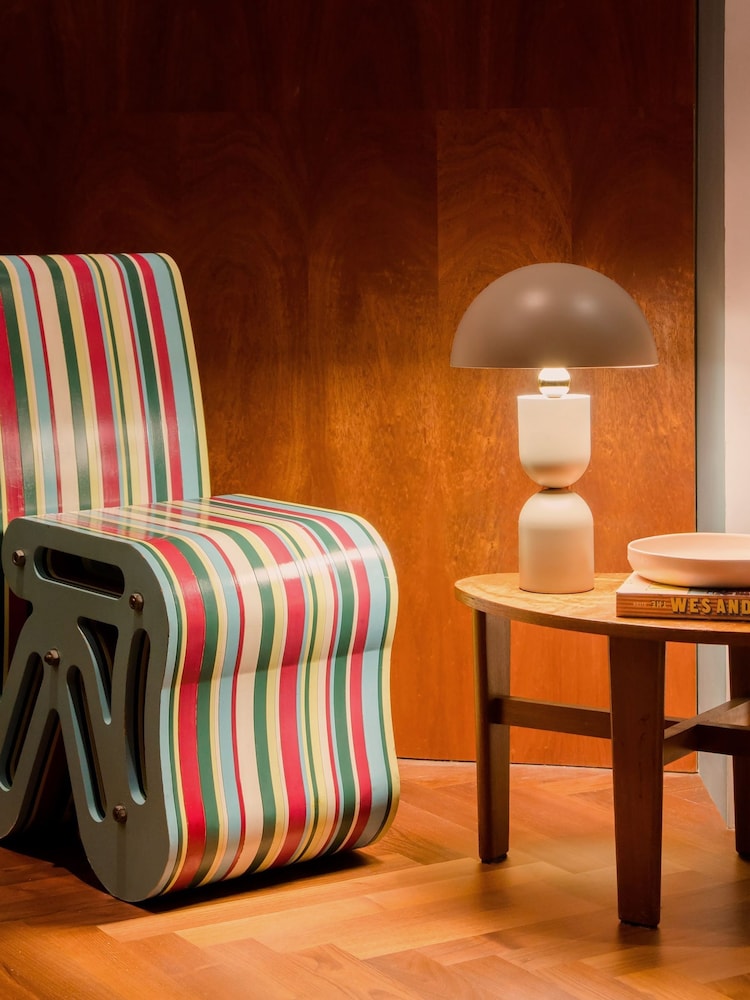 Houseof. Sand Grey Mushroom Dome Table Lamp - Image 1 of 7 Houseof. Sand Grey Mushroom Dome Table Lamp - Image 1 of 7