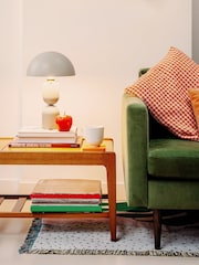 Houseof. Sand Grey Mushroom Dome Table Lamp - Image 2 of 7