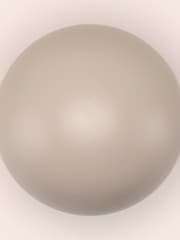 Houseof. Sand Grey Mushroom Dome Table Lamp - Image 7 of 7