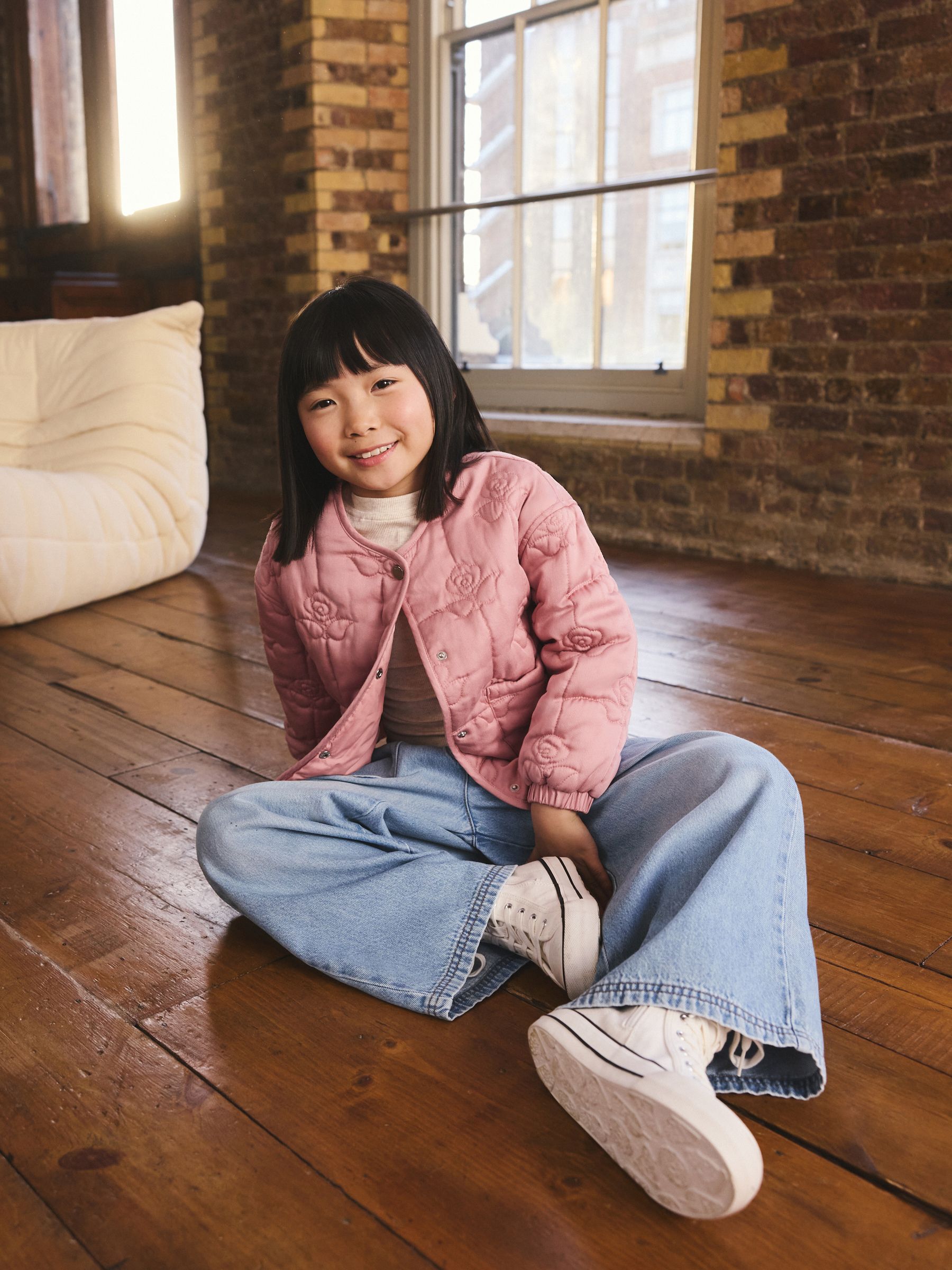 Buy Pink Rose Quilted Jacket (3-16yrs) from Next South Africa