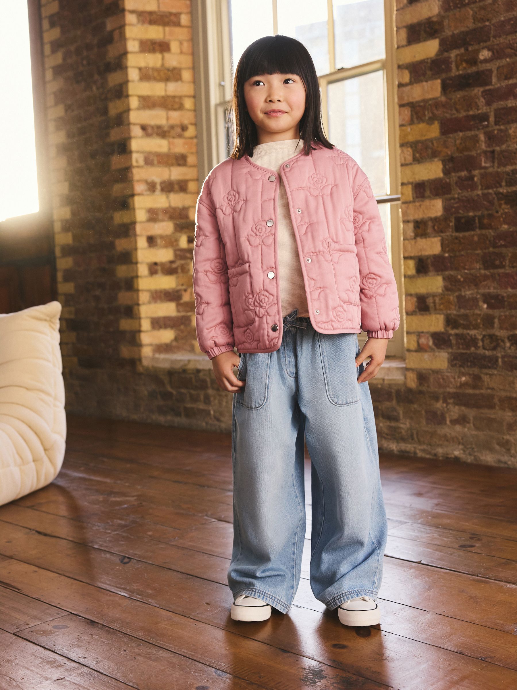 Buy Pink Rose Quilted Jacket (3-16yrs) from Next South Africa
