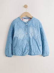 Denim con corazones - Chaqueta guateada (3-16 años) - Imagen 5 de 9