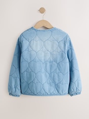 Denim con corazones - Chaqueta guateada (3-16 años) - Imagen 7 de 9
