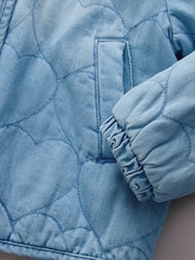 Denim con corazones - Chaqueta guateada (3-16 años) - Imagen 9 de 9