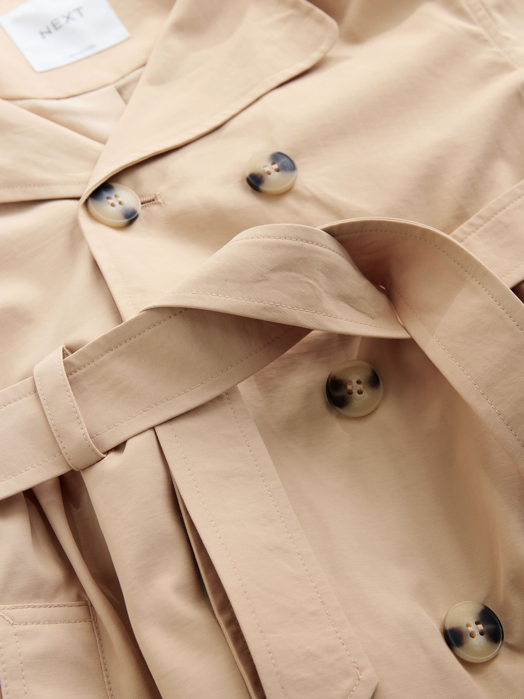 Buy Neutral Skirted Trench Coat (3-16yrs) from Next USA