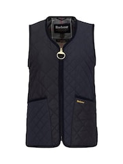 Barbour® Navy Heslerton Gilet - Image 4 of 5